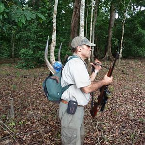 Gabonese Sitatunga Hunting Gabon
