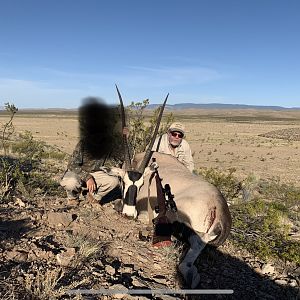 Hunting Gemsbok in New Mexico USA