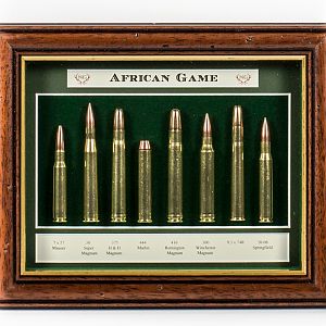 African Game Cartridge Board from African Sporting Creations