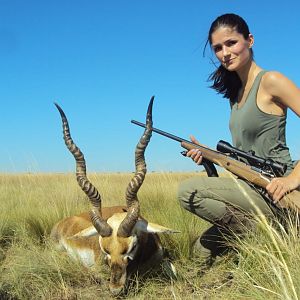 Blackbuck hunt in Argentina - MG Hunting.