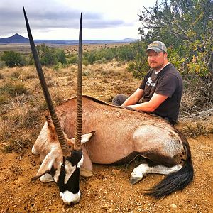 Hunting Gemsbok in South Africa