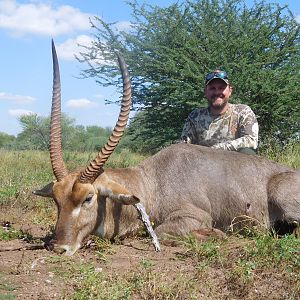 Hunt Waterbuck in South Africa