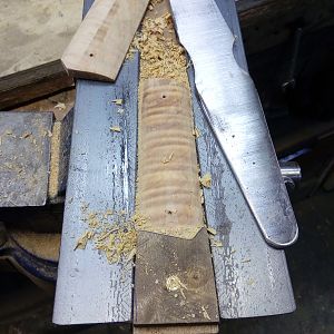 1911 Grip & Knife Making Process