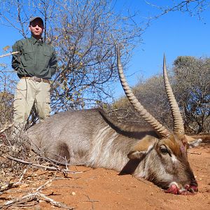 Hunt Waterbuck in South Africa