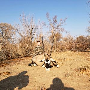 Gemsbok Bow Hunting South Africa