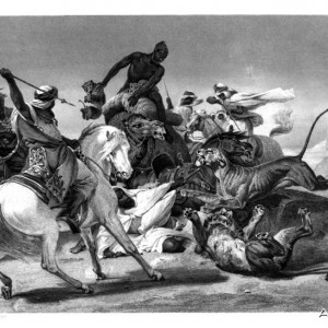 The Lion Hunt, Sahara 1880