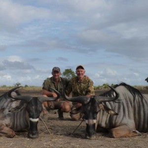 Hunting Nyasaland Wildebeest in Tanzania