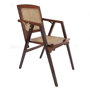 Rosewood Maasai Folding Chair from African Sporting Creations