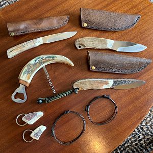 Andre Shoeman custom knives