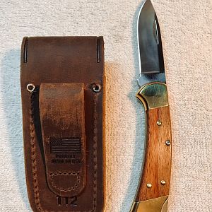 Buck 112 Knife & Sheath