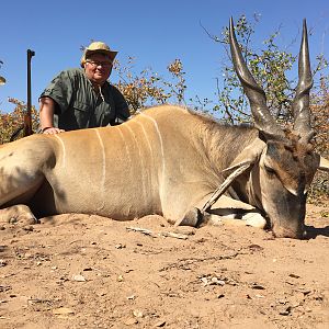 Zimbabwe Hunt Livingstone Eland