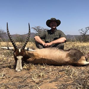 Female Blesbok Cull Hunting South Africa