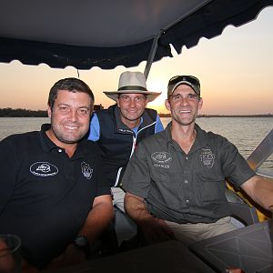 Sunset Cruise on the Zambezi River Zimbabwe