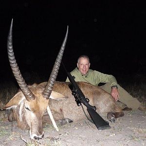 Hunting Waterbuck in Mozambique