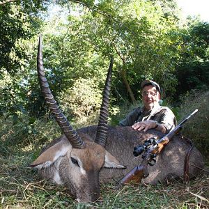 Hunting Waterbuck in Mozambique