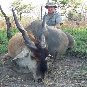 Hunting Eland in Mozambique