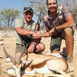 Hunting Springbok in Namibia