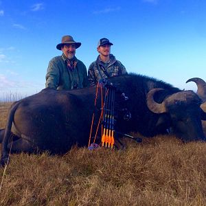Water Buffalo Bow Hunting Argentina