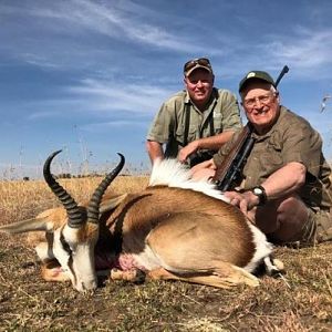 South Africa Hunting Springbok