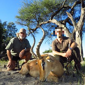 Hunting Impala in Namibia