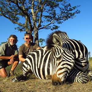 Hunt Chapman's Zebra in Namibia