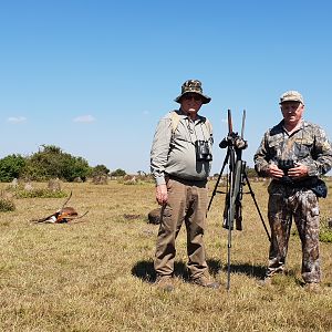 Black Lechwe Hunt Bangweulu Wetlands Zambia