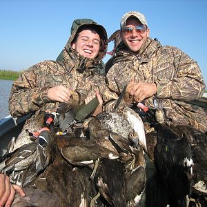 Hunting Duck in Argentina