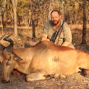 Hunting Lichtenstein Hartebeest in Tanzania