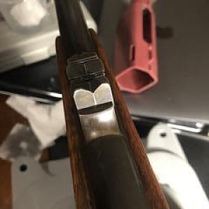 1907 Rigby in 303 British Rifle with an original slant box commercial Oberndorf Mauser action