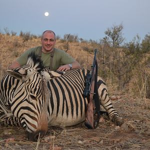 Hunting Hartmann's Mountain Zebra in Namibia