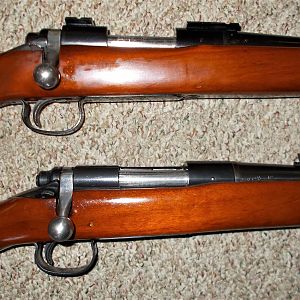 Remington 722 Rifle in .244 & .222 Remington Rifle in a 722 Remington