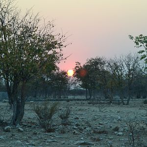 Sunrise in Namibia