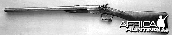 12 Bore Howdah Double Rifle