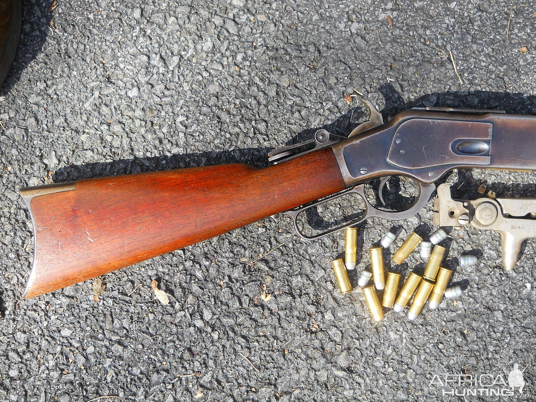 1873 Winchester 38-40 Rifle