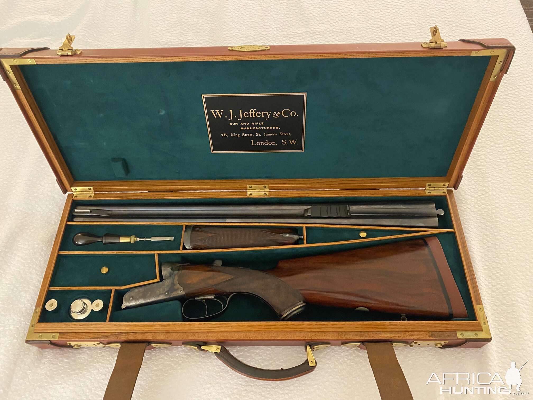 1910 W.J. Jeffery 475 No 2 Jeffery Rifle