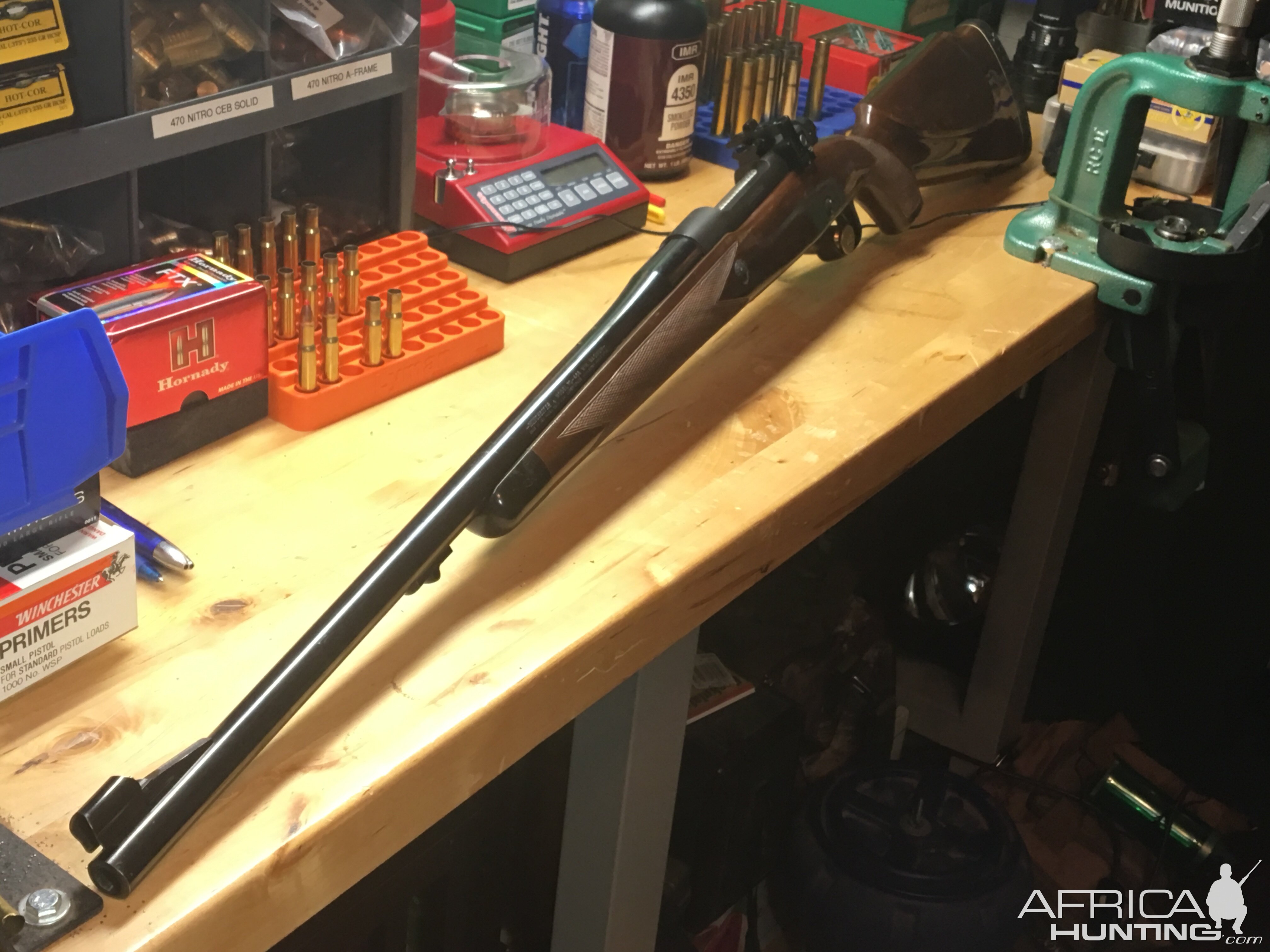 1974 Winchester M70 Super Grade 458 Win Mag Rifle