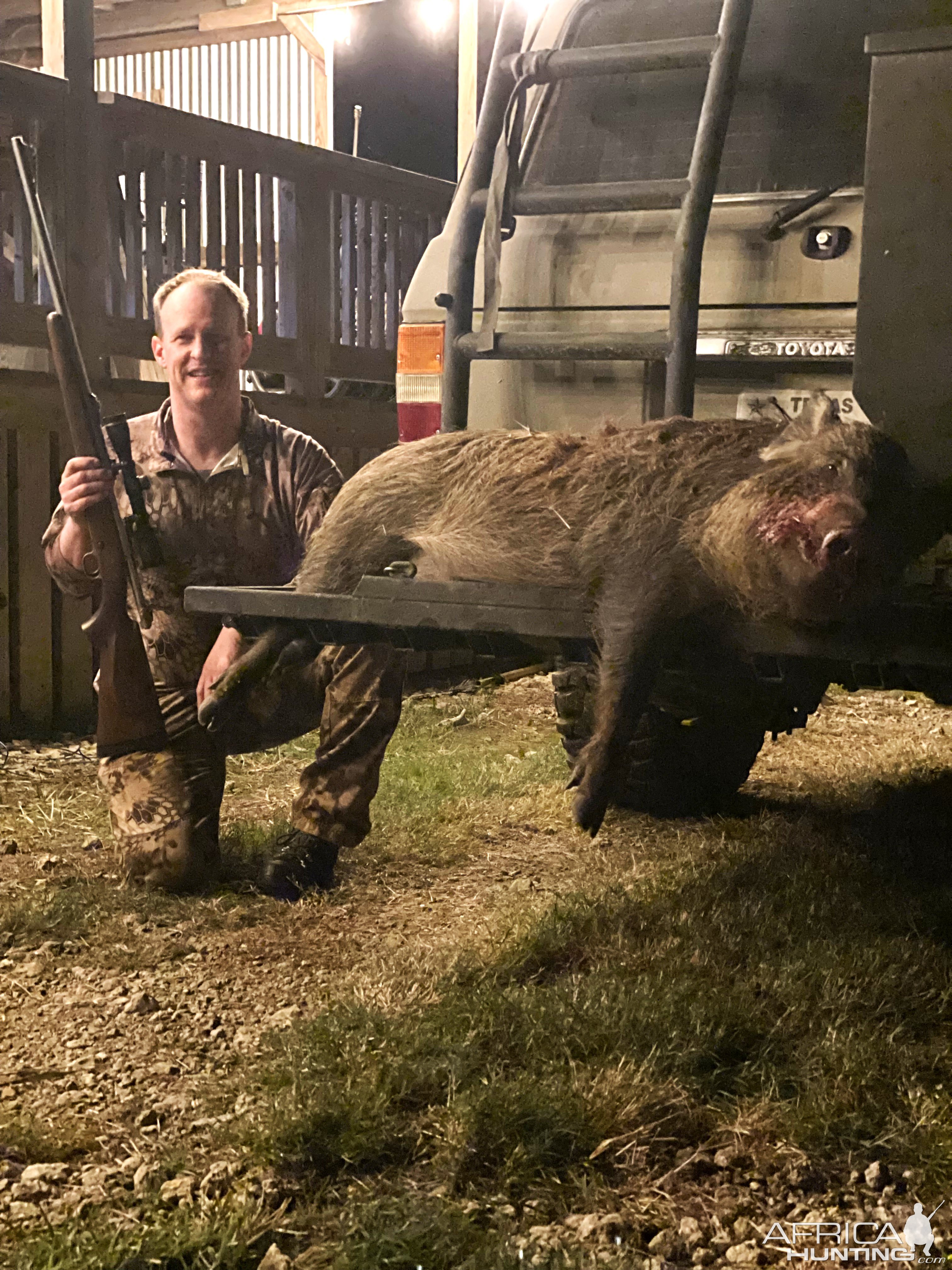 200+Lb Texas Pig Hunt