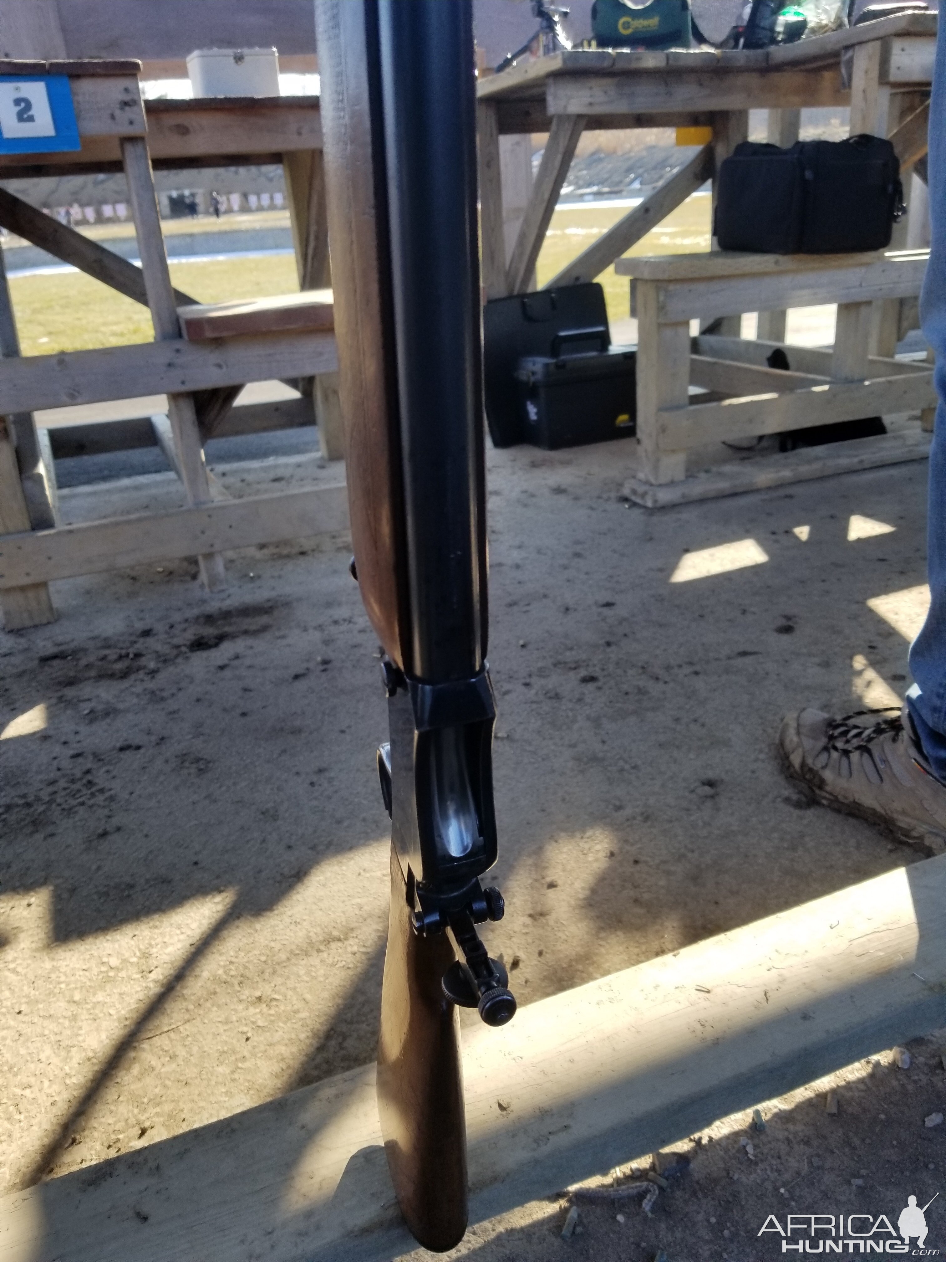 22 Cal Falling Block Rifle