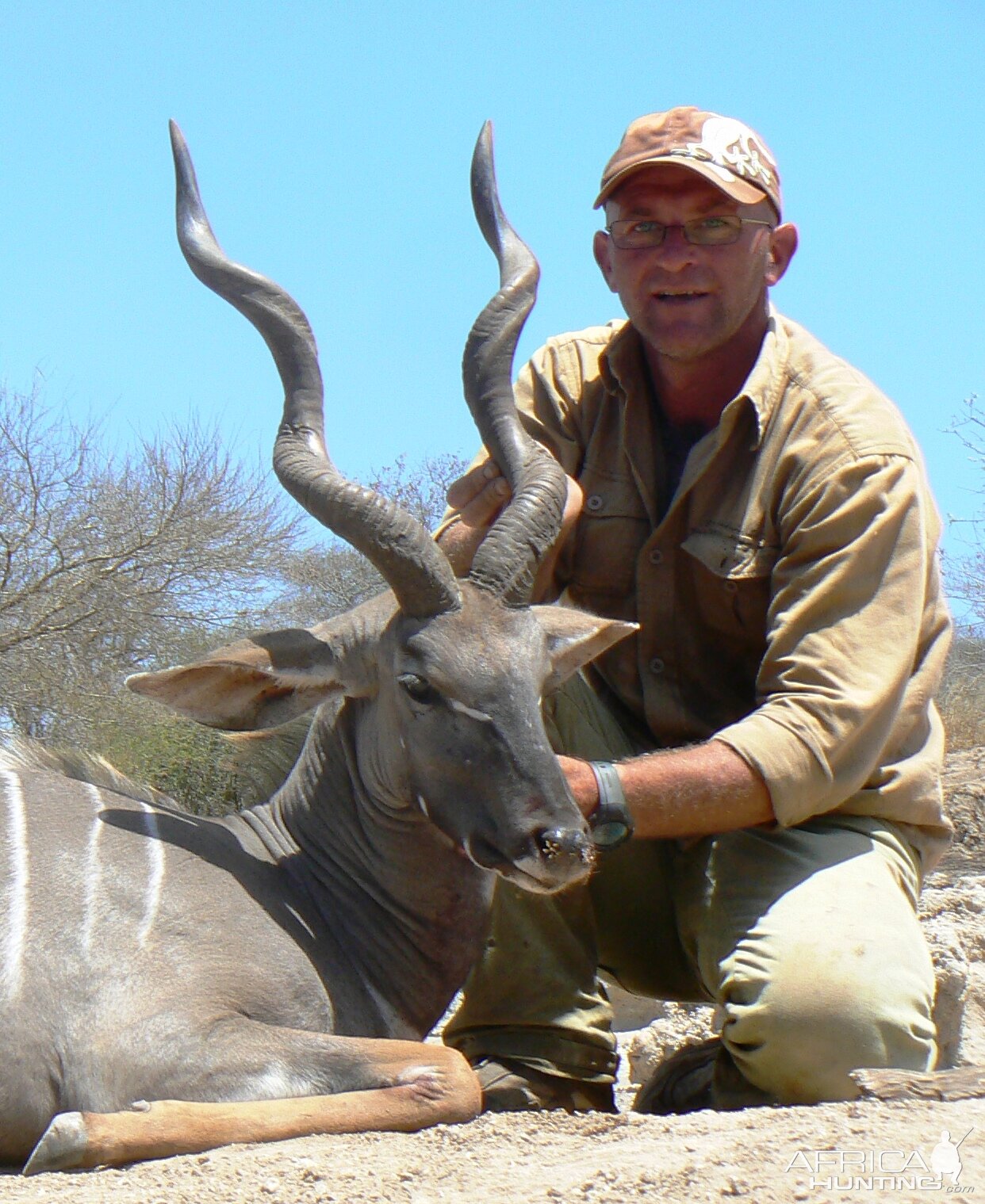 28" Lesser Kudu hunted in Tanzania