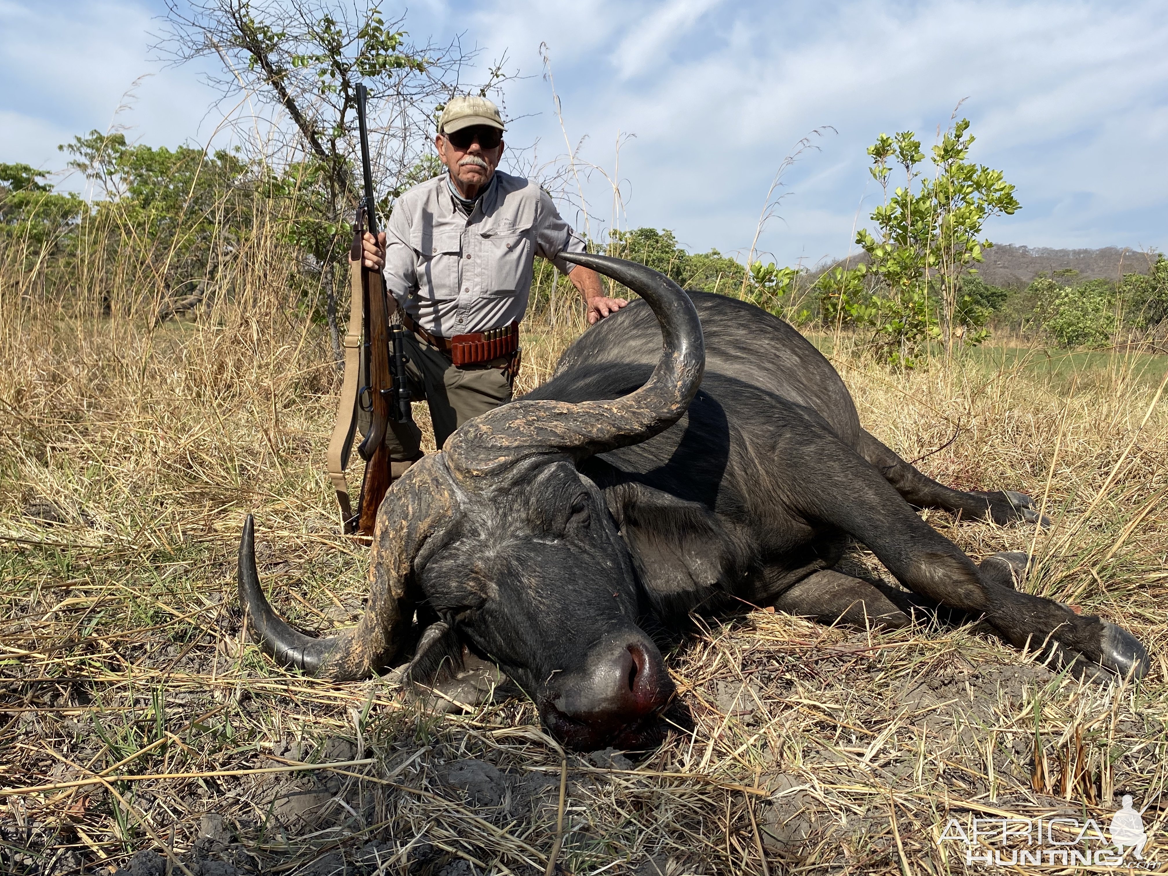 38.5 Inch Buffalo Hunt