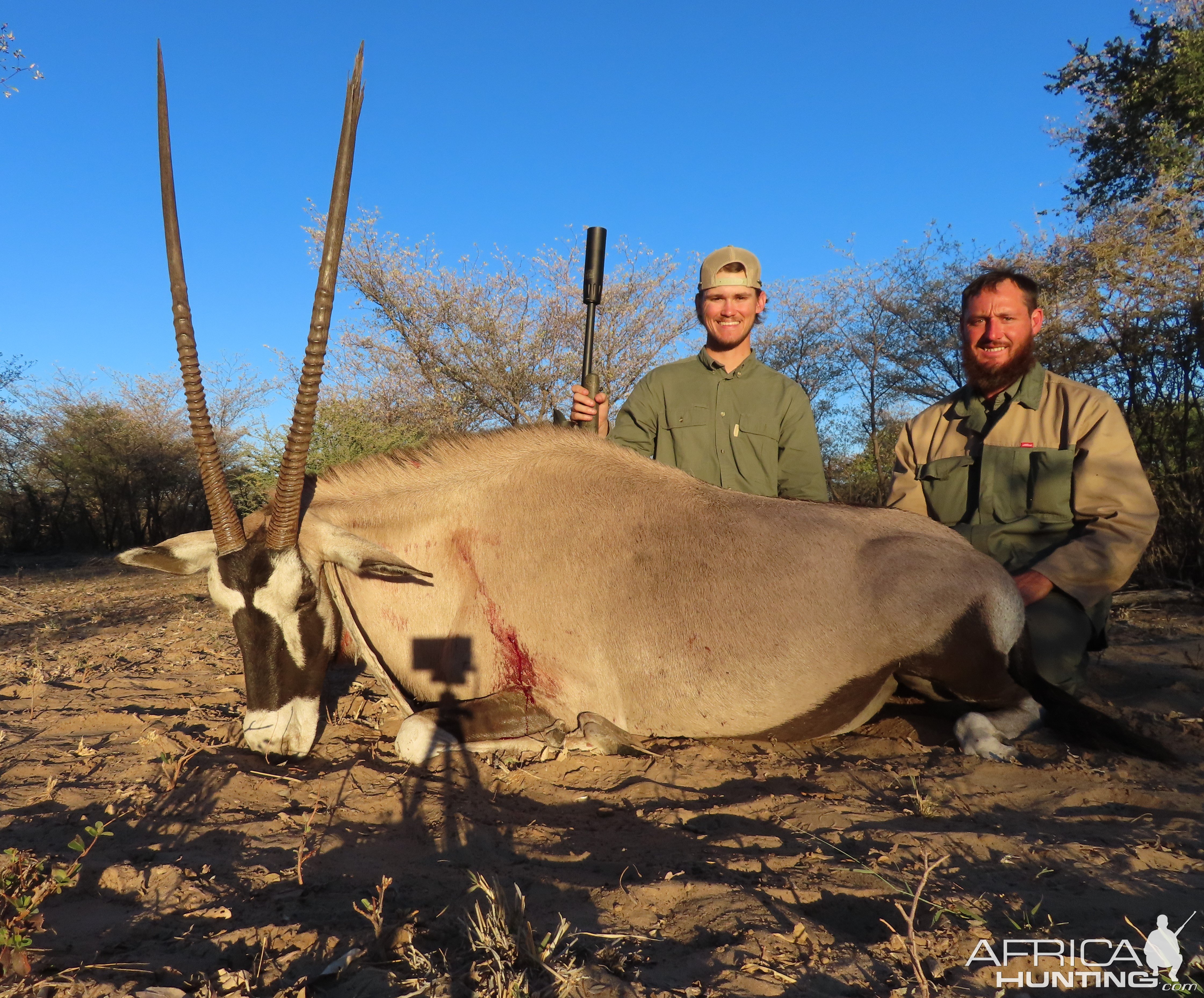 38.5 Inch Gemsbok Hunt Botswana