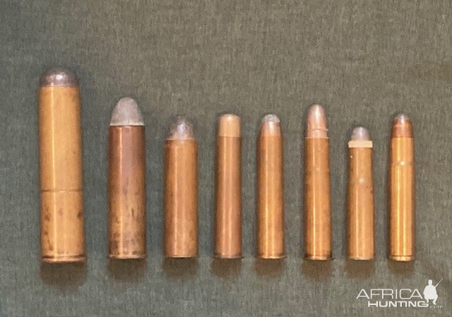 4 Bore 8 Bore 10 Bore .600NE .600NE .577 Rewa 20/.577 AH & Modern .585 Nyati Ammunition