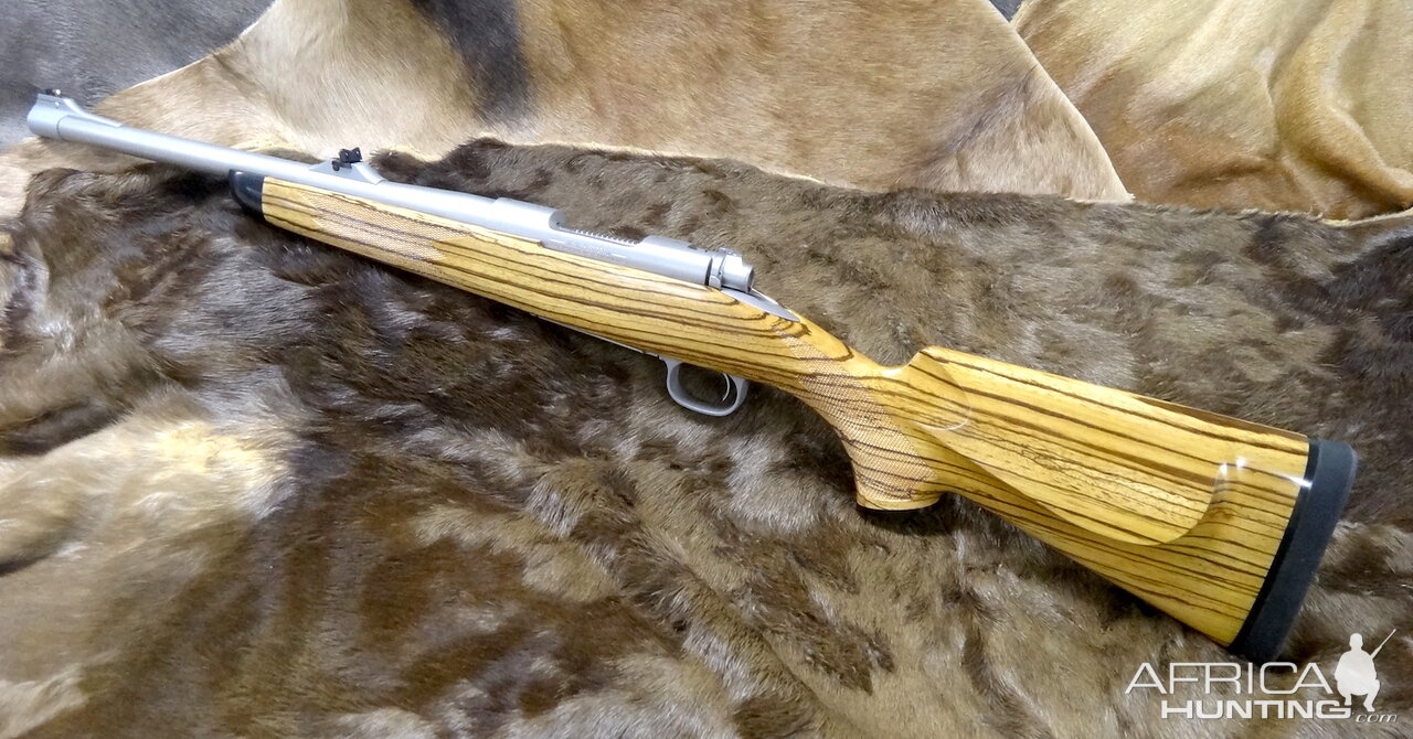 475 B&M Super Short 16 inch barrel Accurate Innovations Zebra Wood