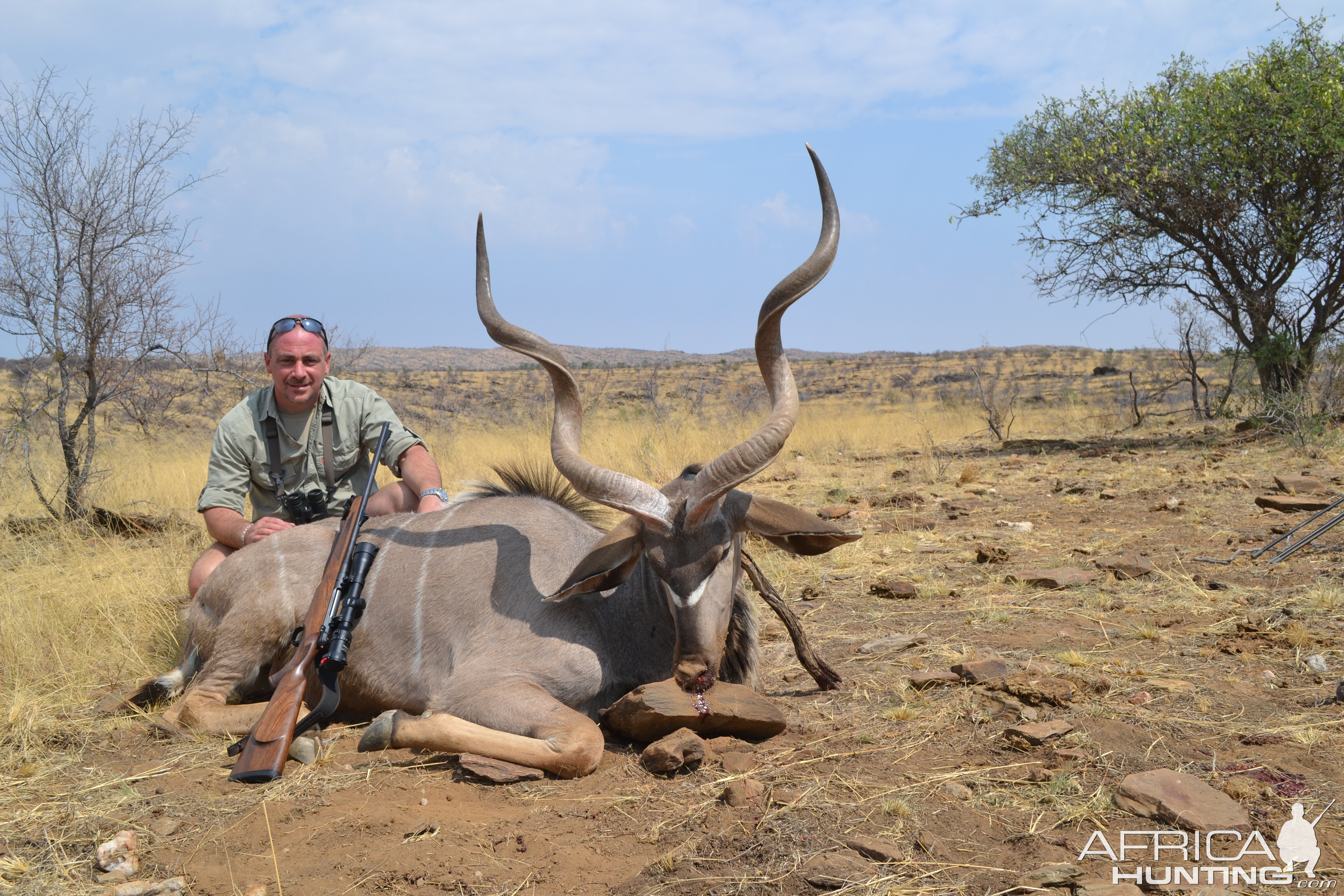 56" Inch Kudu Hunting in Namibia