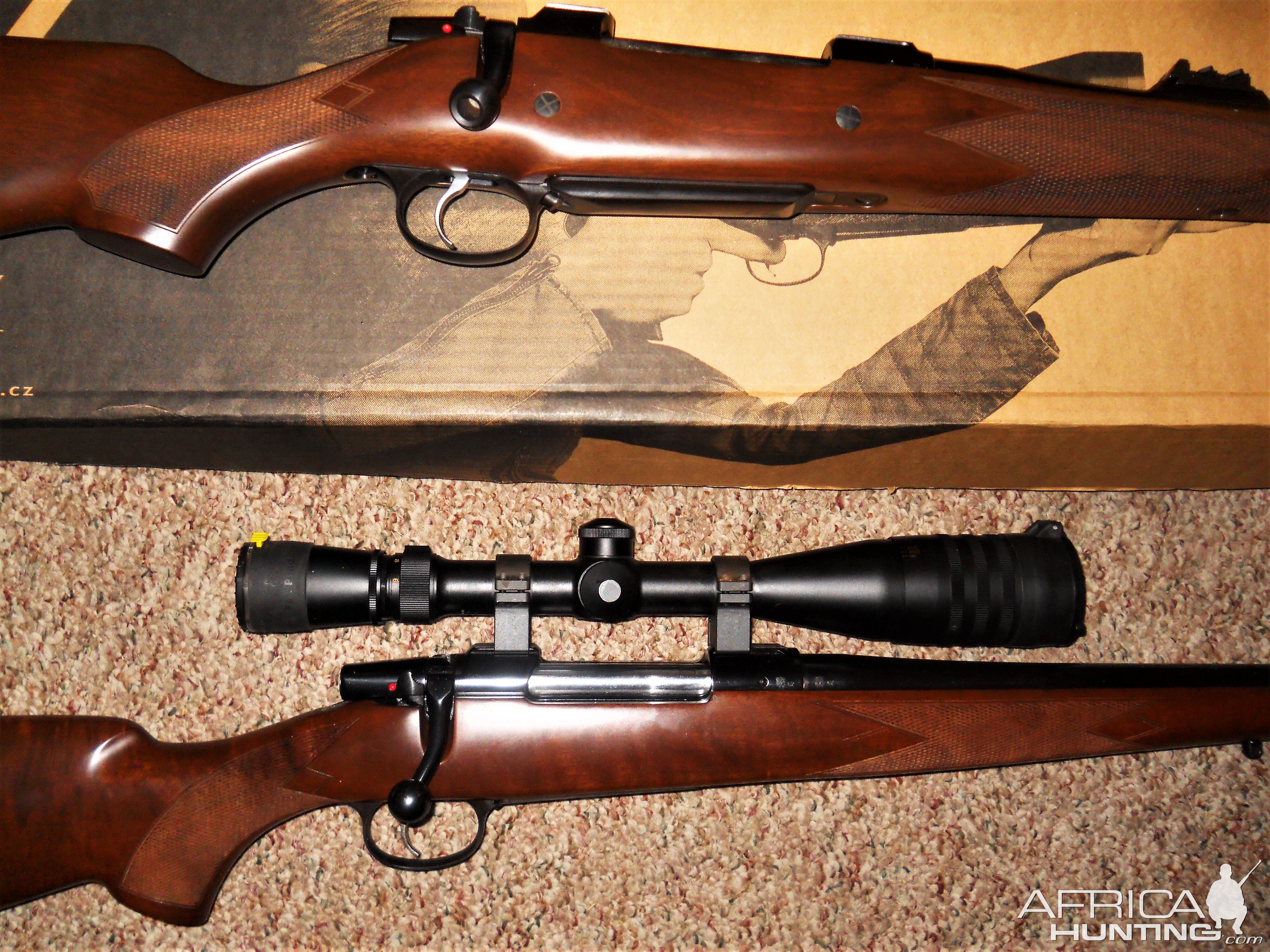 6.5x55 Rifle & 375 H&H Mag Rifle