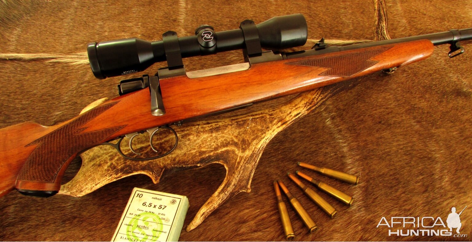 6,5x57 Mauser Action Hunting Rifle