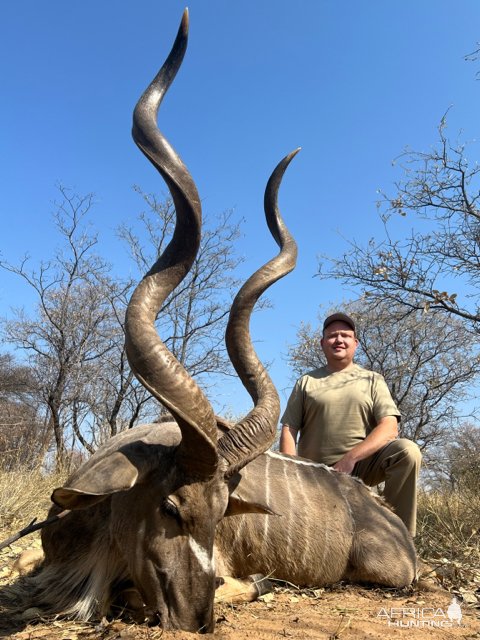 60 Inch Kudu Hunt Botswana