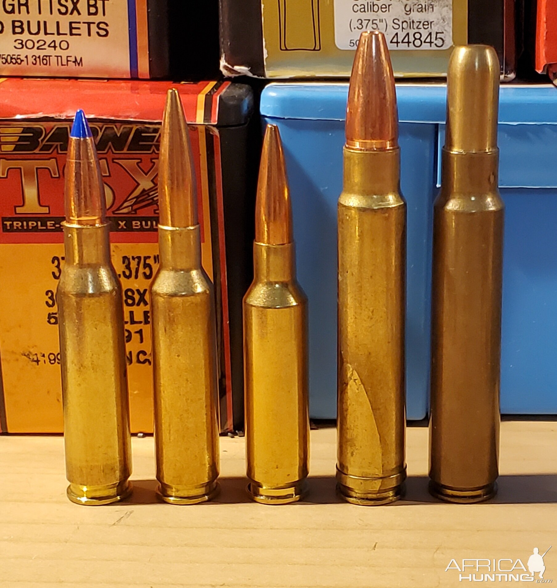 7-08, .260 Imp, 6.5 CM, .375-300, .375 Ruger Ammunition