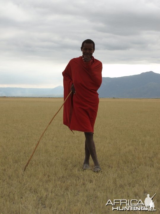A Masai tribesman in Tanzania