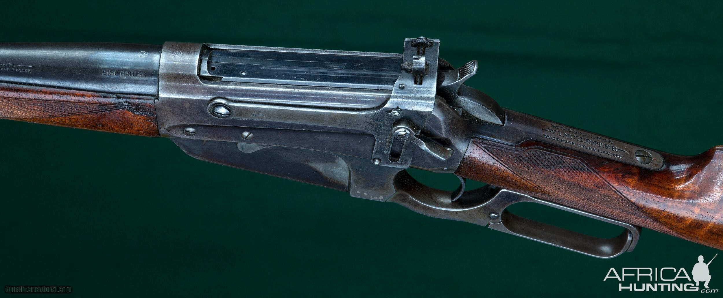 A Winchester 1895 in .405 Rifle